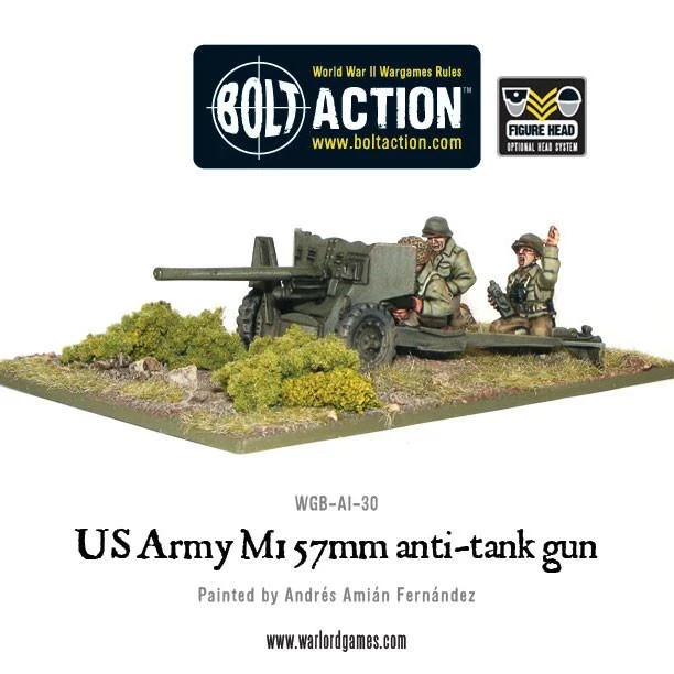 US Army M1 57mm AT Gun