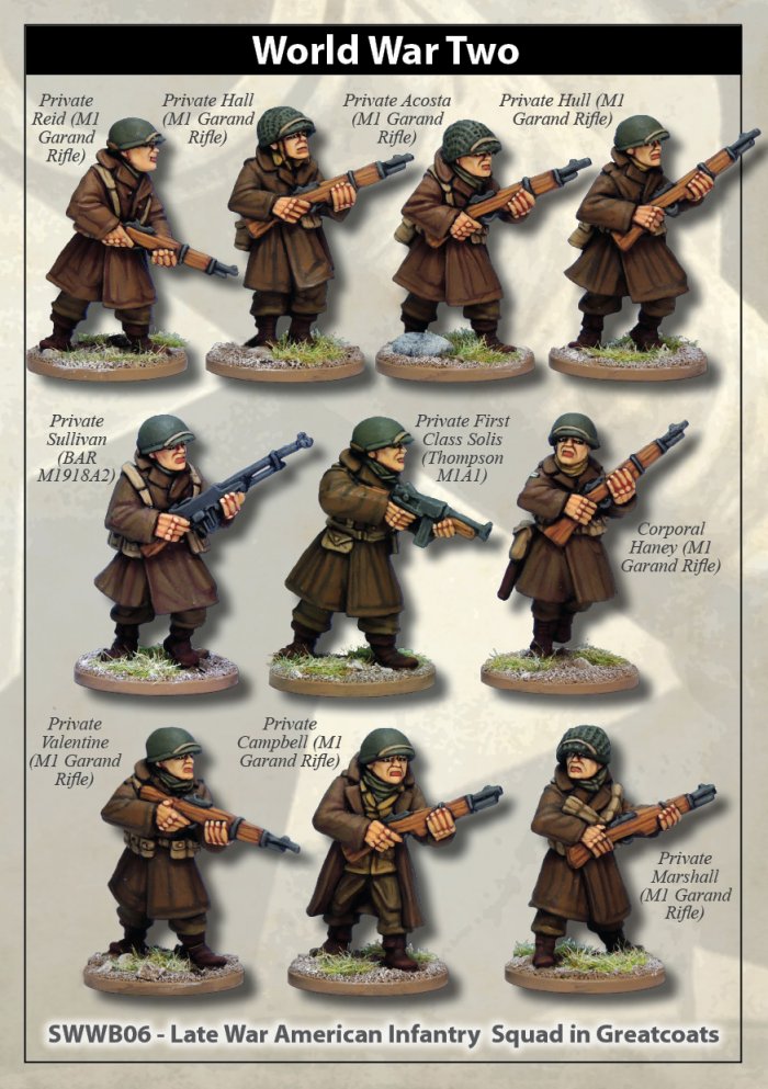 US Infantry in Greatcoats