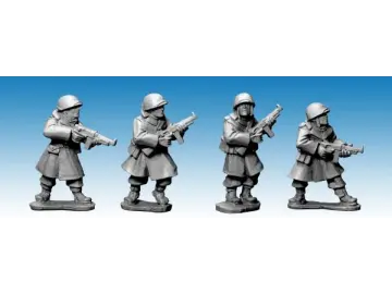 US Infantry in Greatcoats with SMGs