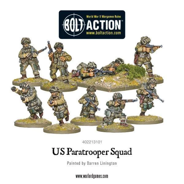 US Paratrooper Squad