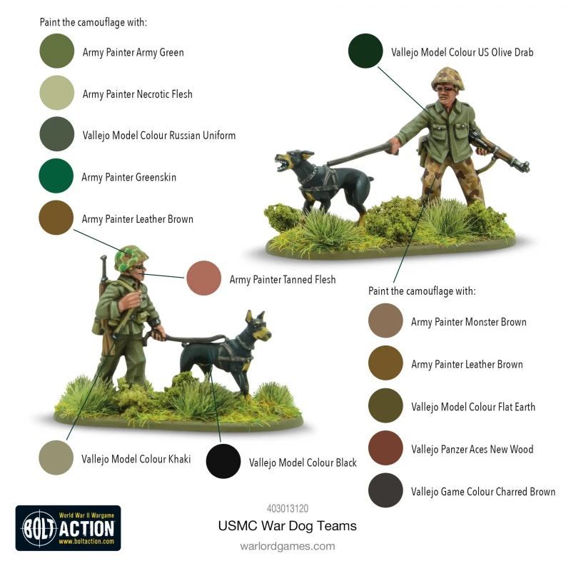 USMC War Dogs Teams