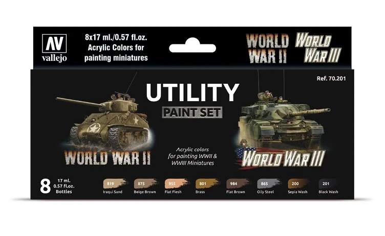 Utility Paint Set - Model Color