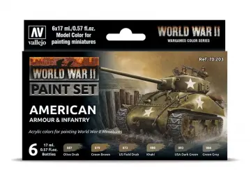 American Armour & Infantry - Model Color