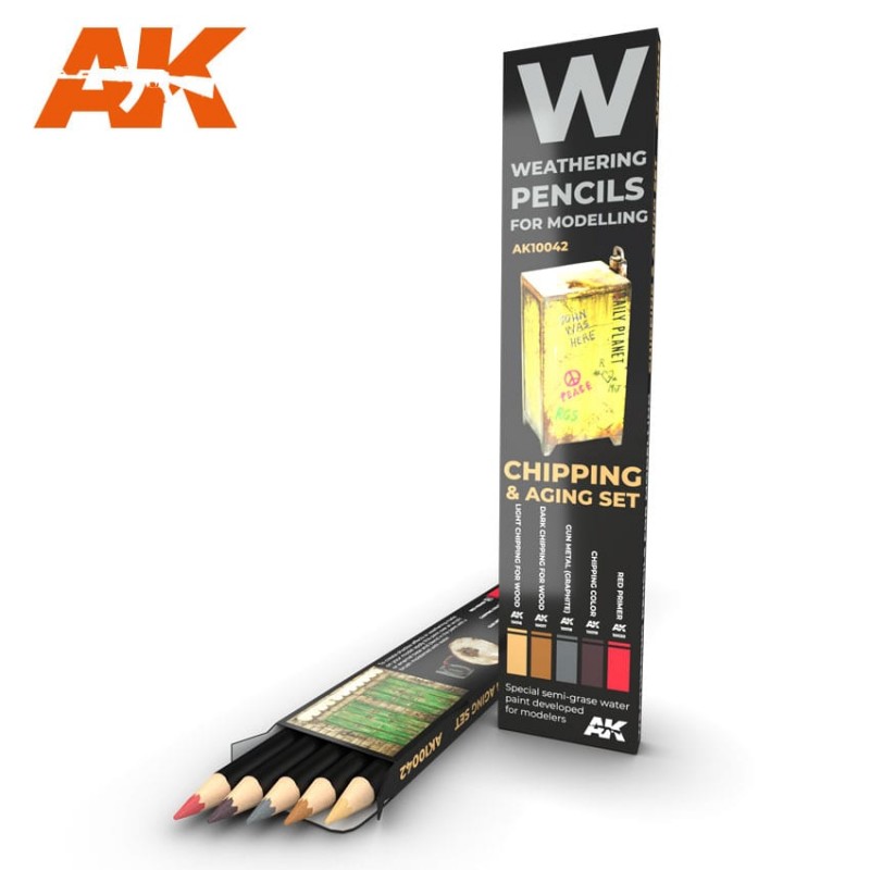 Weathering Pencil - Chipping Set