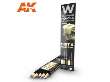 Weathering Pencil - Dirt & Marks Set